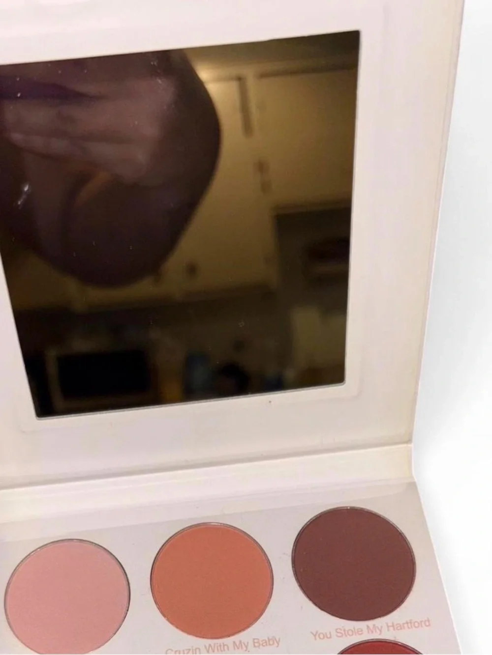 LaLa Beauty Pink Eyeshadow Palette — Soft Rose Shades